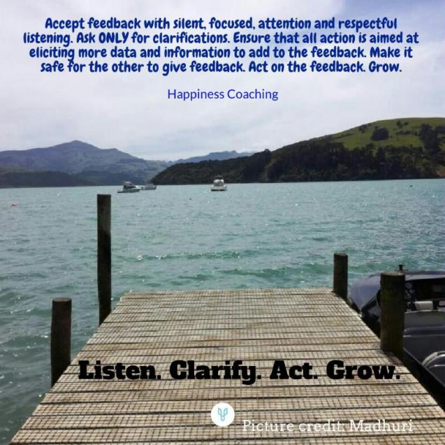 Listen Clarify Act Grow Feedback